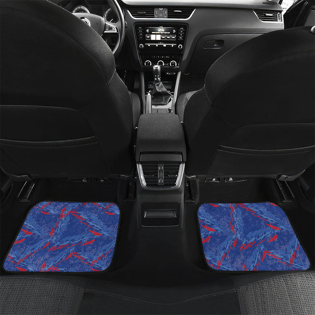 Personalized Santiago Cabo Verde Car Mats Map With Farol de Dona Maria Pia