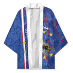Personalized Santiago Cabo Verde Kimono Map With Farol de Dona Maria Pia