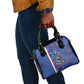Personalized Santiago Cabo Verde Shoulder Handbag Map With Farol de Dona Maria Pia