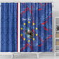 Personalized Santiago Cabo Verde Shower Curtain Map With Farol de Dona Maria Pia