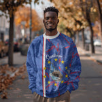 Personalized Santiago Cabo Verde Sweatshirt Map With Farol de Dona Maria Pia