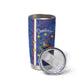 Personalized Santiago Cabo Verde Tumbler Cup Map With Farol de Dona Maria Pia