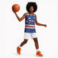 Cape Verde Football Custom Basketball Jersey Come On Tubaroes Azuis Shark LT14