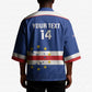 Cape Verde Football Custom Kimono Come On Tubaroes Azuis Shark