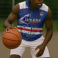 Cape Verde Football Custom Sleeveless Zip Hoodie Come On Tubaroes Azuis Shark - African Pride