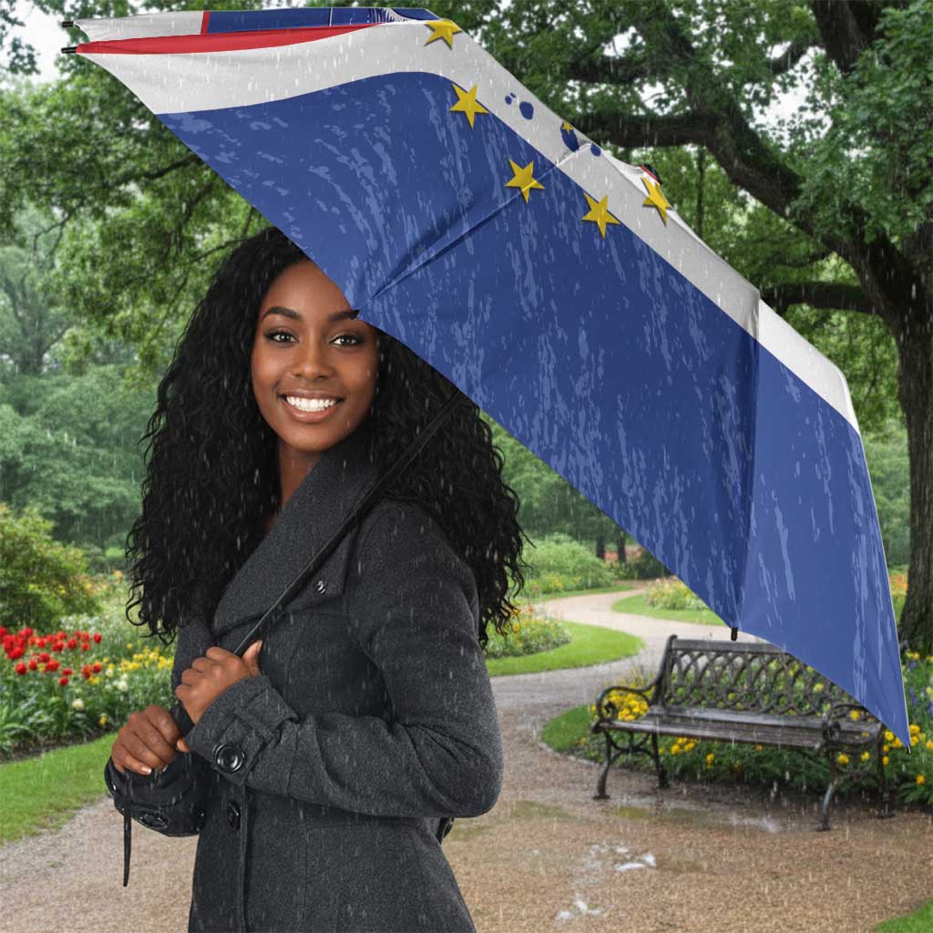 Cape Verde Football Umbrella Come On Tubaroes Azuis Shark