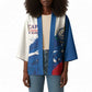 Cape Verde Football Custom Kimono Tubaroes Azuis Glory World Cup