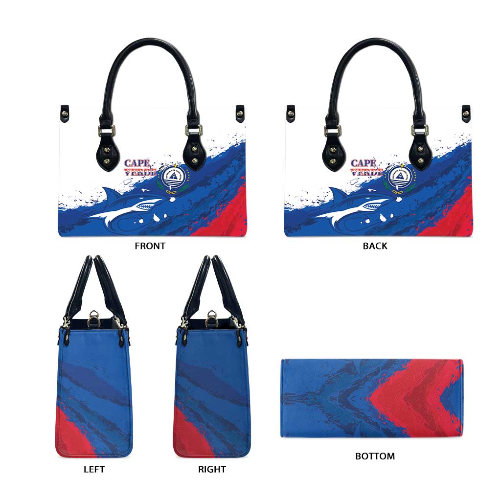 Cape Verde Football Leather Bag Tubaroes Azuis Glory World Cup
