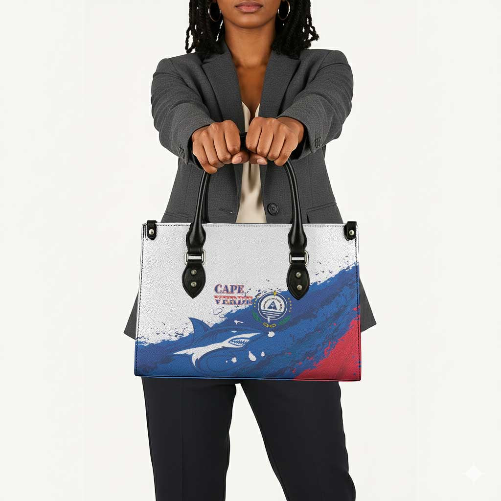 Cape Verde Football Leather Bag Tubaroes Azuis Glory World Cup