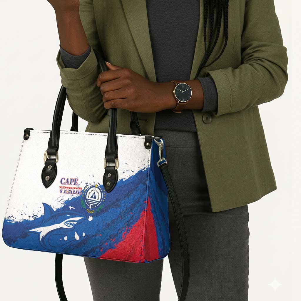Cape Verde Football Leather Bag Tubaroes Azuis Glory World Cup