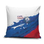 Cape Verde Football Pillow Cover Tubaroes Azuis Glory World Cup