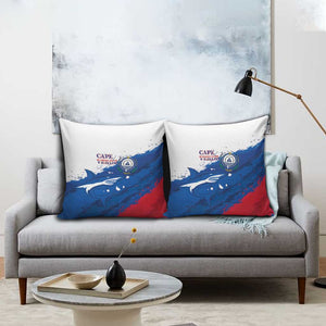 Cape Verde Football Pillow Cover Tubaroes Azuis Glory World Cup