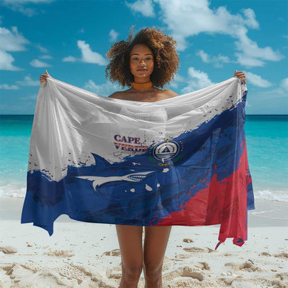 Cape Verde Football Sarong Tubaroes Azuis Glory World Cup - African Pride