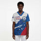 Cape Verde Football Custom Scrub Top Tubaroes Azuis Glory World Cup - African Pride