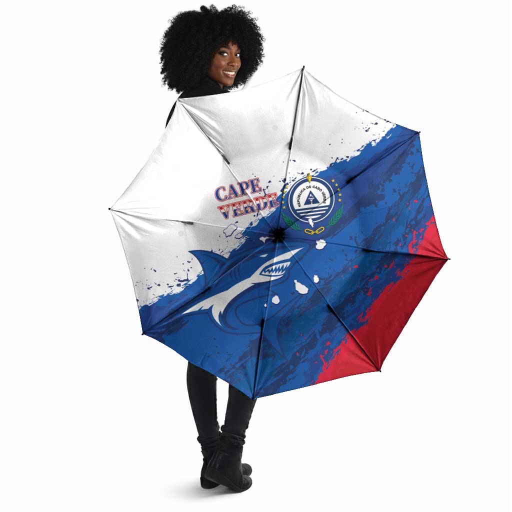 Cape Verde Football Umbrella Tubaroes Azuis Glory World Cup