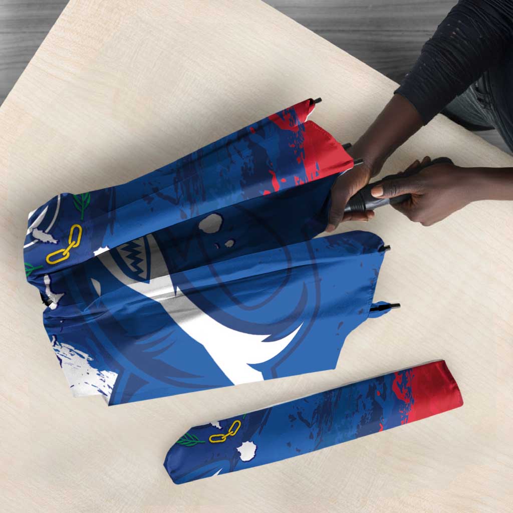 Cape Verde Football Umbrella Tubaroes Azuis Glory World Cup