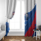 Cape Verde Football Window Curtain Tubaroes Azuis Glory World Cup - African Pride