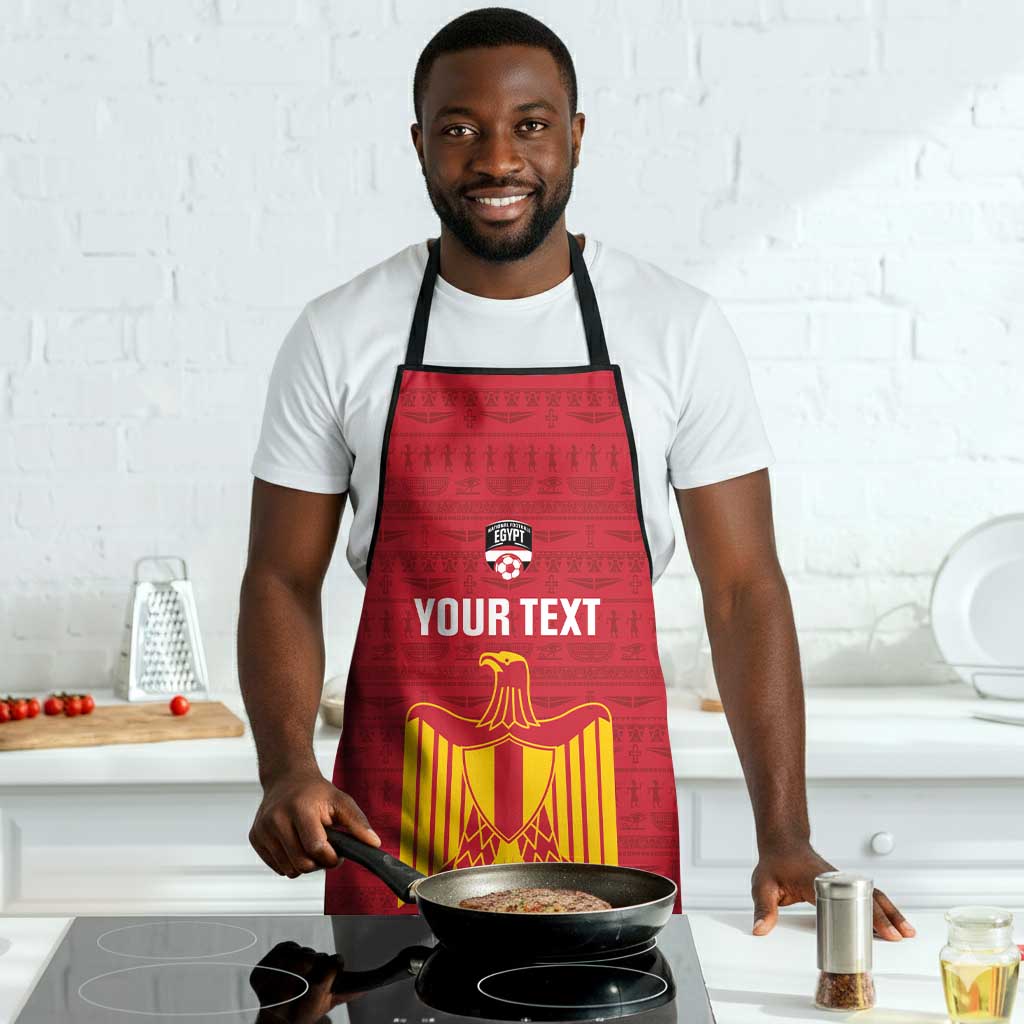 Custom Egypt Football Apron 2026 Go Pharaohs Ancient Egyptian Pattern - African Pride