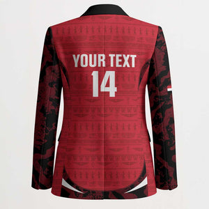 Custom Egypt Football Blazer 2026 Go Pharaohs Ancient Egyptian Pattern - African Pride