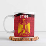 Custom Egypt Football Ceramic Mug 2026 Go Pharaohs Ancient Egyptian Pattern - African Pride