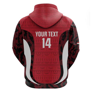 Custom Egypt Football Hoodie 2026 Go Pharaohs Ancient Egyptian Pattern - African Pride