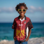 Custom Egypt Football Kid Hawaiian Shirt 2026 Go Pharaohs Ancient Egyptian Pattern LT14