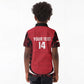 Custom Egypt Football Kid Polo Shirt 2026 Go Pharaohs Ancient Egyptian Pattern LT14