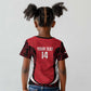 Custom Egypt Football Kid T shirt 2026 Go Pharaohs Ancient Egyptian Pattern LT14