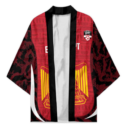 Custom Egypt Football Kimono 2026 Go Pharaohs Ancient Egyptian Pattern - African Pride