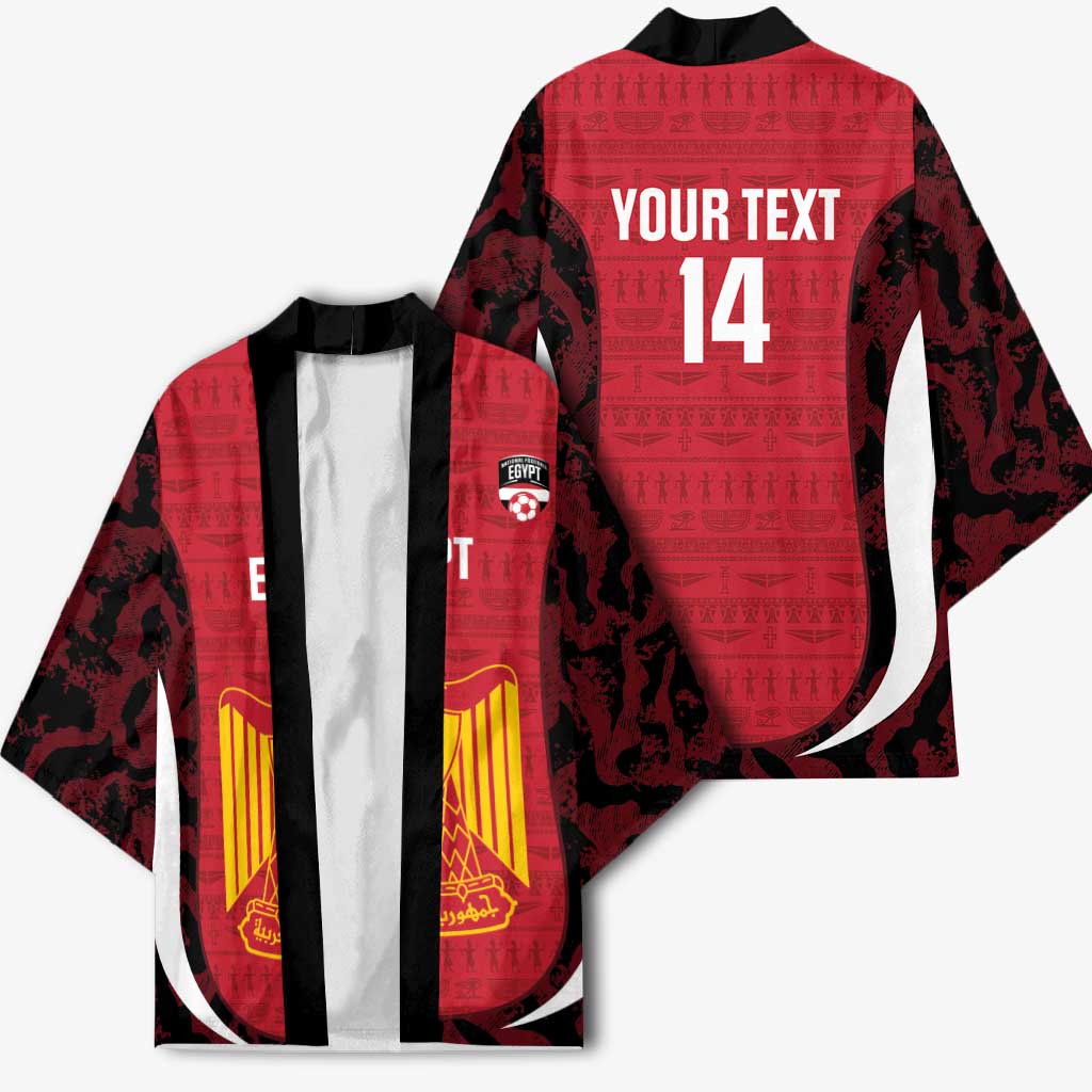 Custom Egypt Football Kimono 2026 Go Pharaohs Ancient Egyptian Pattern - African Pride