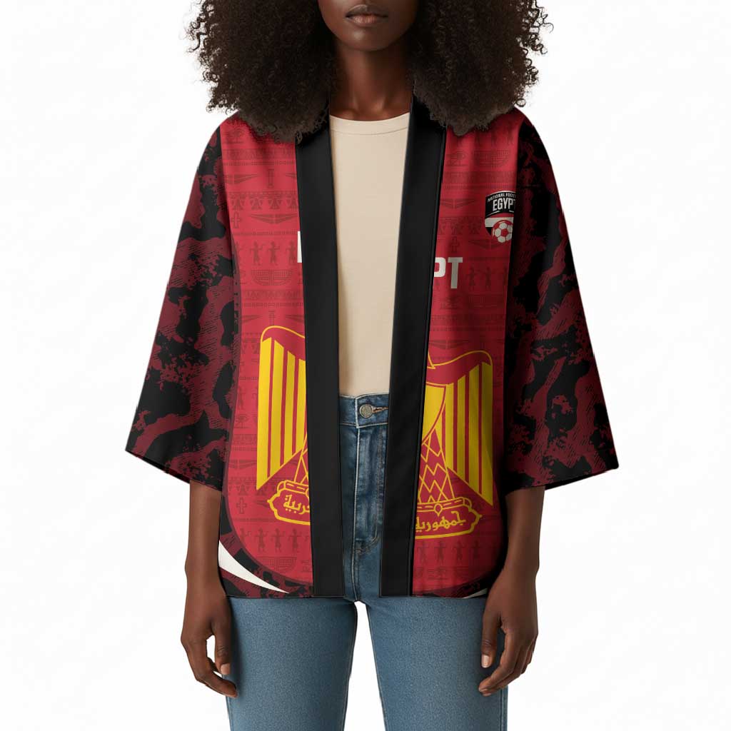 Custom Egypt Football Kimono 2026 Go Pharaohs Ancient Egyptian Pattern - African Pride
