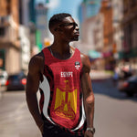 Custom Egypt Football Men Tank Top 2026 Go Pharaohs Ancient Egyptian Pattern - African Pride
