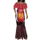 Custom Egypt Football Mermaid Dress 2026 Go Pharaohs Ancient Egyptian Pattern LT14