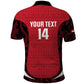 Custom Egypt Football Polo Shirt 2026 Go Pharaohs Ancient Egyptian Pattern LT14