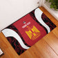 Custom Egypt Football Rubber Doormat 2026 Go Pharaohs Ancient Egyptian Pattern - African Pride
