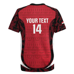 Custom Egypt Football Rugby Jersey 2026 Go Pharaohs Ancient Egyptian Pattern LT14