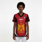 Custom Egypt Football Scrub Top 2026 Go Pharaohs Ancient Egyptian Pattern - African Pride