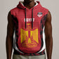 Custom Egypt Football Sleeveless Hoodie 2026 Go Pharaohs Ancient Egyptian Pattern - African Pride