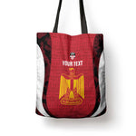 Custom Egypt Football Tote Bag 2026 Go Pharaohs Ancient Egyptian Pattern - African Pride