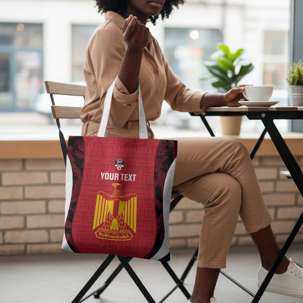 Custom Egypt Football Tote Bag 2026 Go Pharaohs Ancient Egyptian Pattern - African Pride