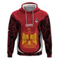 Custom Egypt Football Zip Hoodie 2026 Go Pharaohs Ancient Egyptian Pattern - African Pride