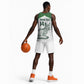 Custom Algeria Football Basketball Jersey 2026 Go Greens Fennec With Islamic Pattern - African Pride