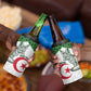 Custom Algeria Football 4 in 1 Can Cooler Tumbler 2026 Go Greens Fennec With Islamic Pattern - African Pride