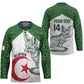 Custom Algeria Football Hockey Jersey 2026 Go Greens Fennec With Islamic Pattern - African Pride