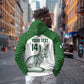 Custom Algeria Football Hoodie 2026 Go Greens Fennec With Islamic Pattern - African Pride