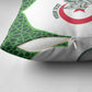 Custom Algeria Football Pillow Cover 2026 Go Greens Fennec With Islamic Pattern - African Pride