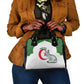 Custom Algeria Football Shoulder Handbag 2026 Go Greens Fennec With Islamic Pattern - African Pride