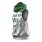 Custom Algeria Football Sleeveless Hoodie 2026 Go Greens Fennec With Islamic Pattern - African Pride
