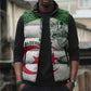 Custom Algeria Football Sleeveless Puffer Jacket 2026 Go Greens Fennec With Islamic Pattern - African Pride