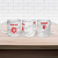Custom Tunisia Football Ceramic Mug 2026 Eagles of Carthage White Grunge - African Pride